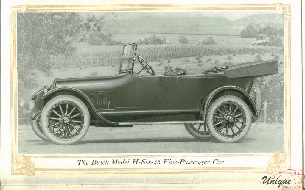 1919 Buick Brochure Page 1
